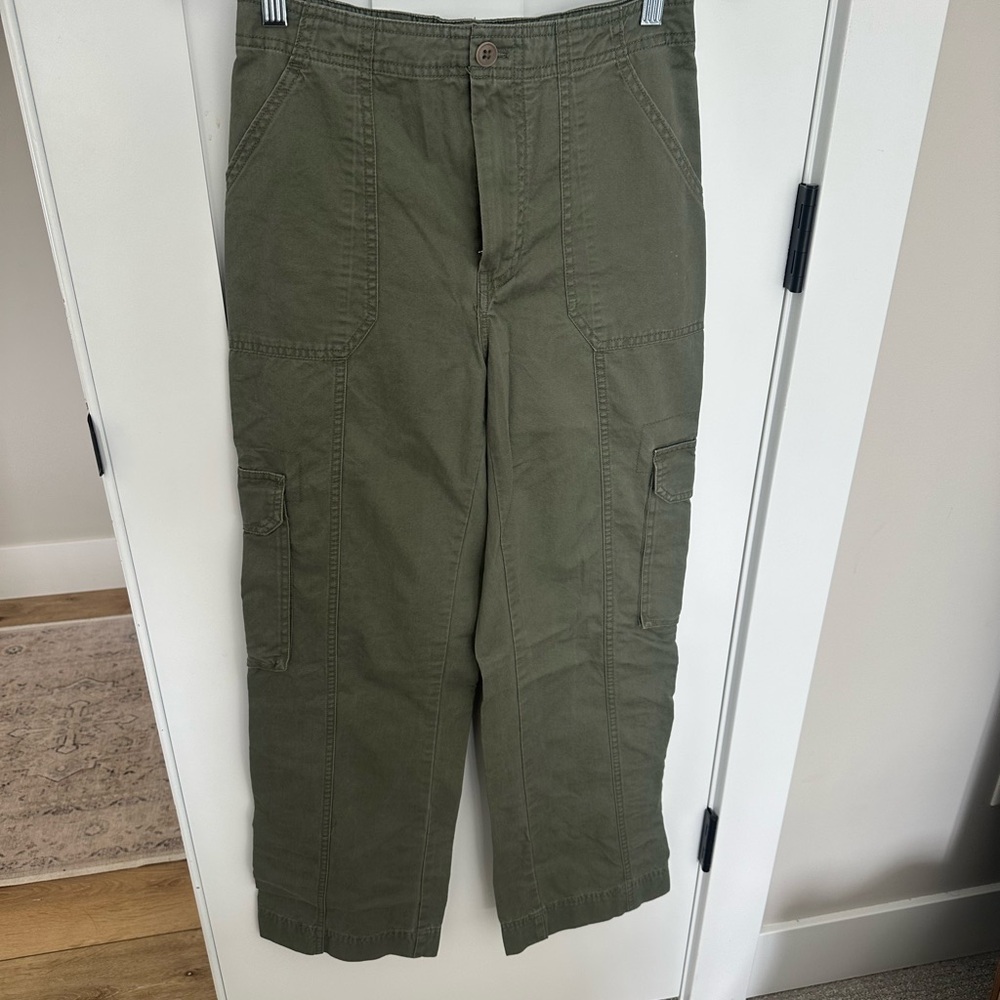 Abercrombie & Fitch Green Cargo Pants
